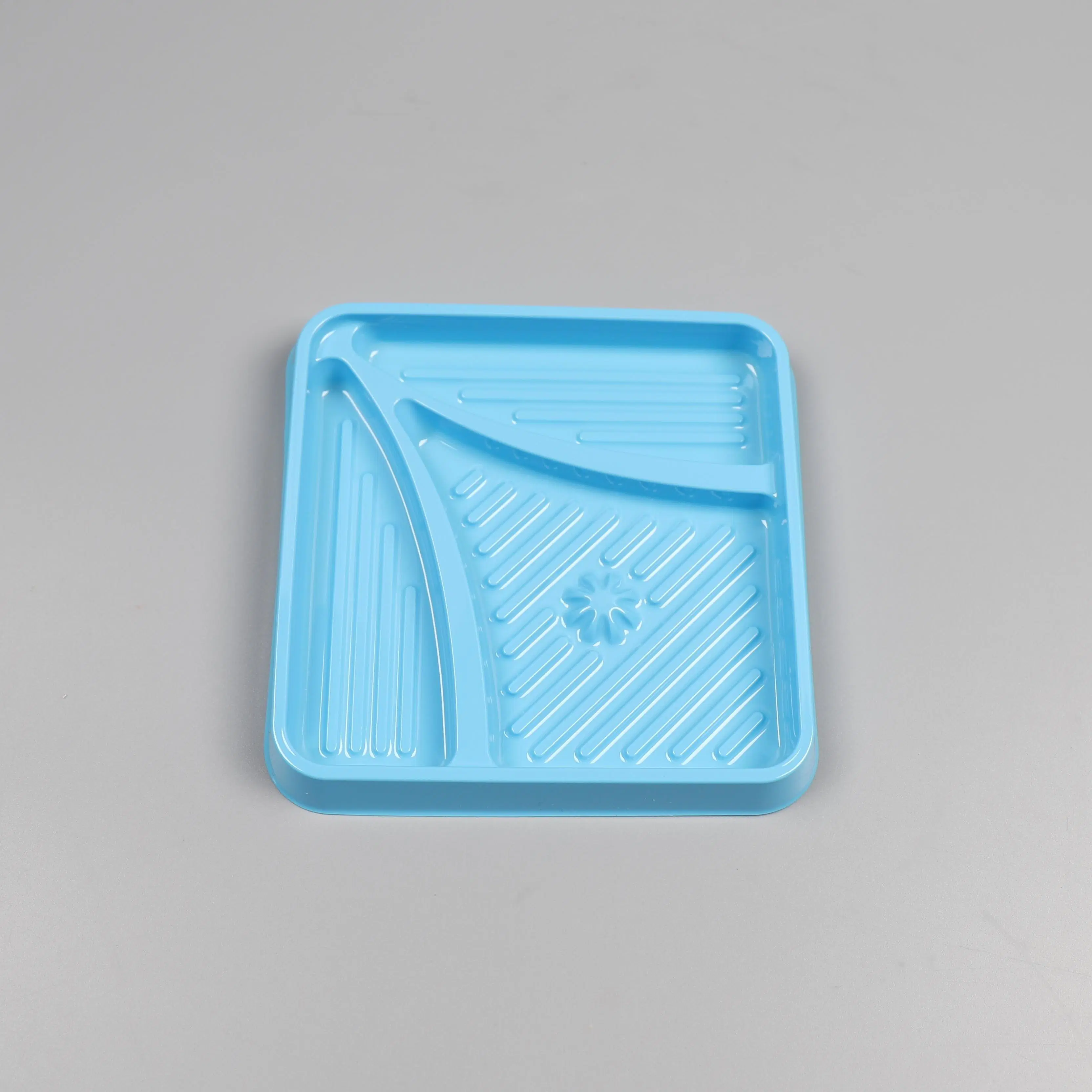 Disposable Tray for Hospital Medical Plastic Blue Pan Hollow War Hospital Medical Plastic Tray