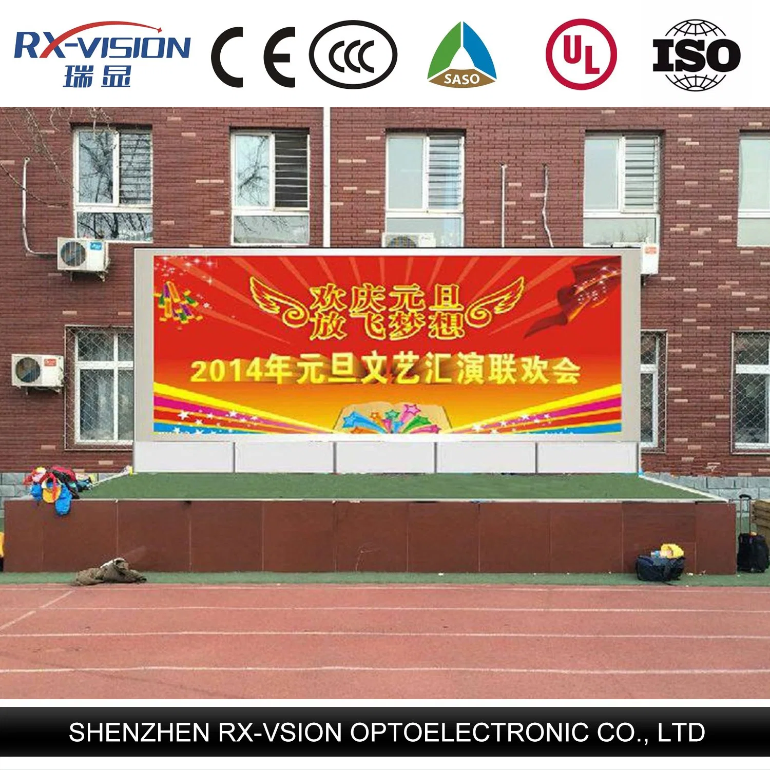 Outdoor Wall Panels P6 Display Module Panel LED Screen Food Truck Advertising