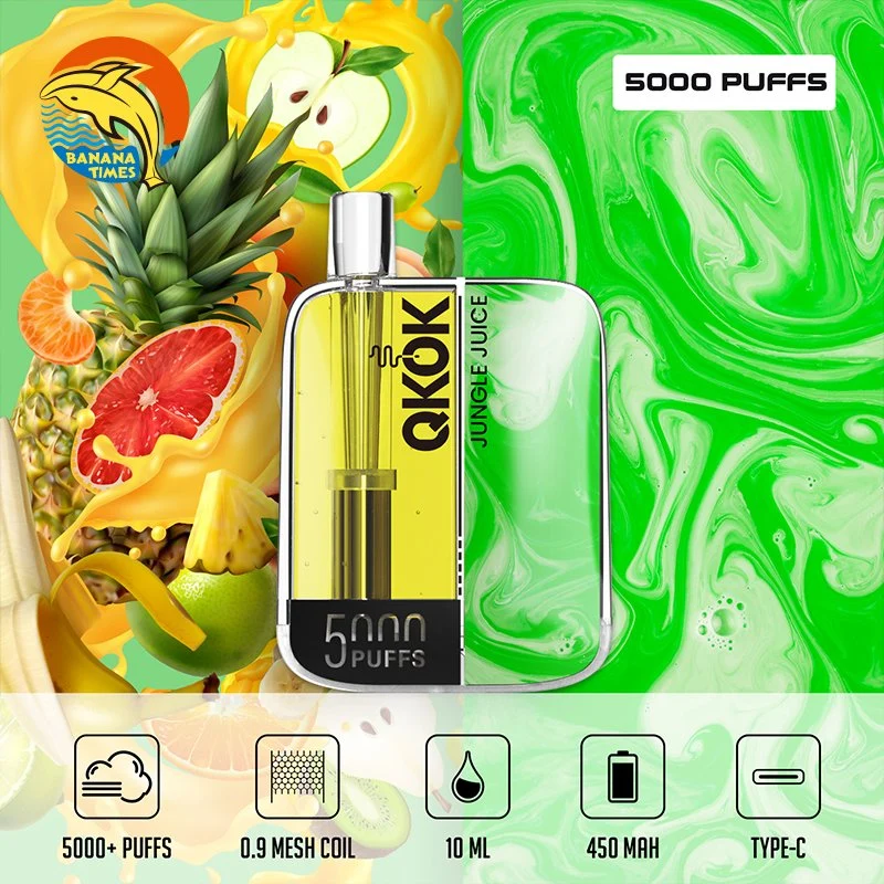 Manufacturer Jelly Box Fruit Flavor Vape E Cigarette 5000puffs Disposable/Chargeable Vape Pen