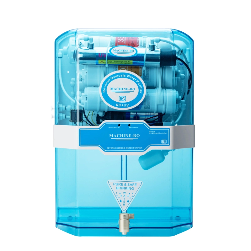 Résidentiel virus tué Osmosis filtration Home Water Filter System Allemagne Filtres UV de traitement de l'eau