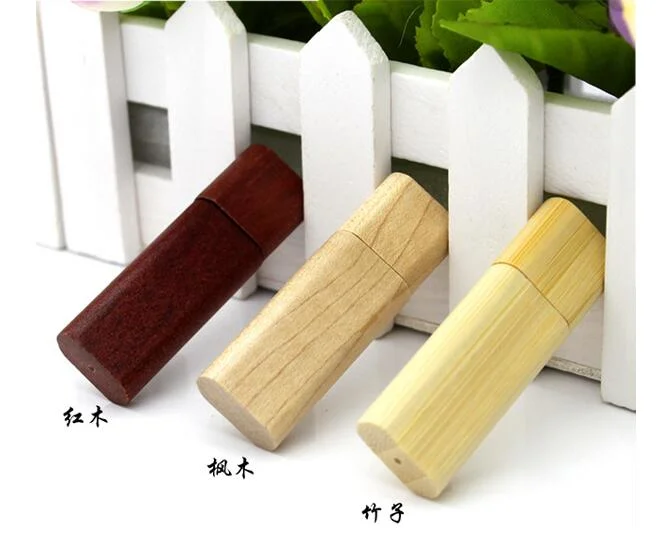 Wooden Promotional Gift USB Key with Logo Pendrive