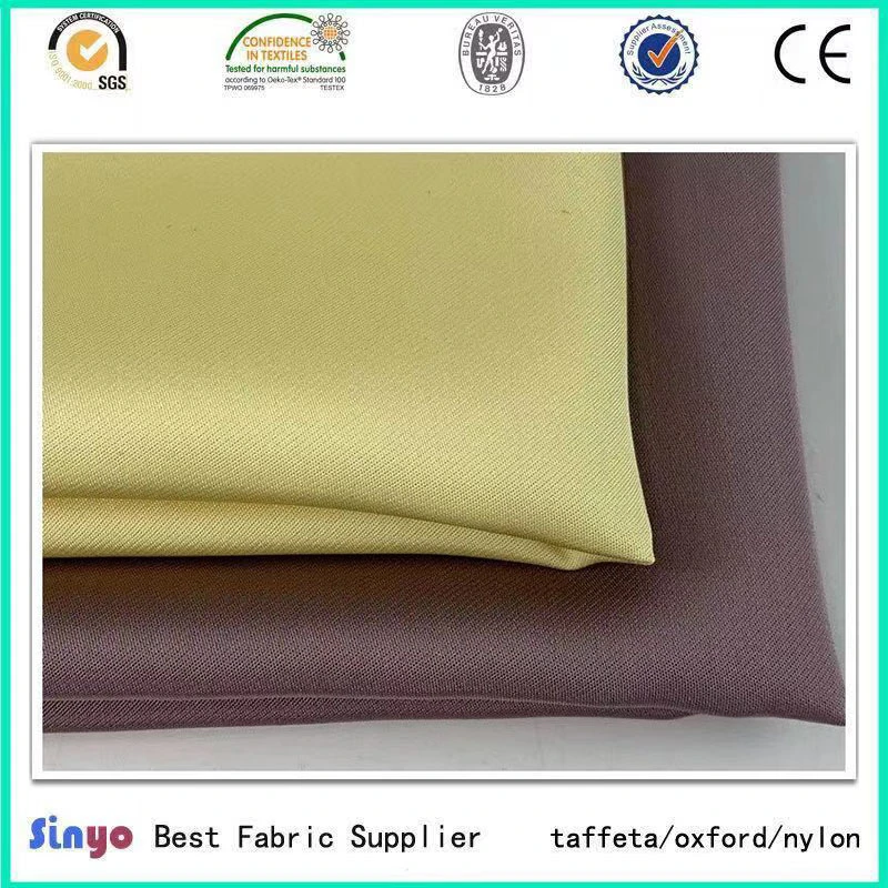 100% Polyester Premium Colors Plain Suit Dress Lining Satin Fabric for Garment