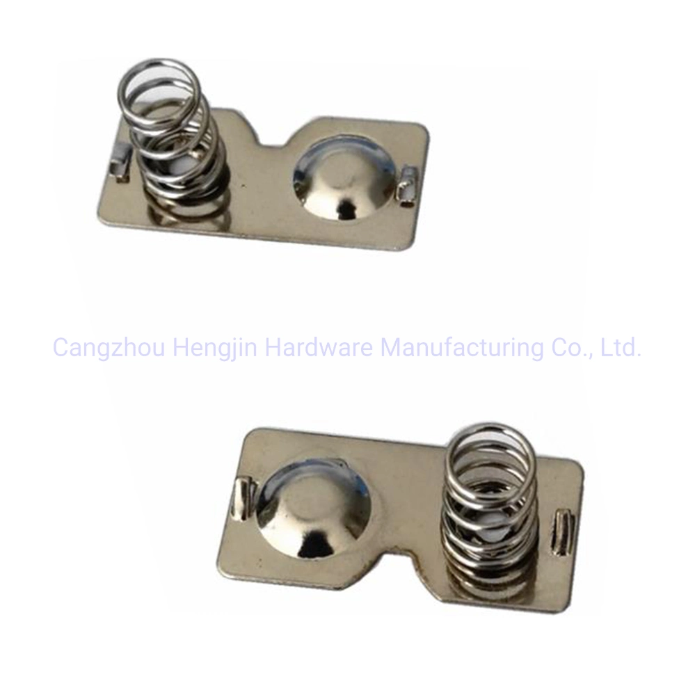 10%off OEM Custom Metal Stamping Battery Connector Contacts Spring Electronic Parts