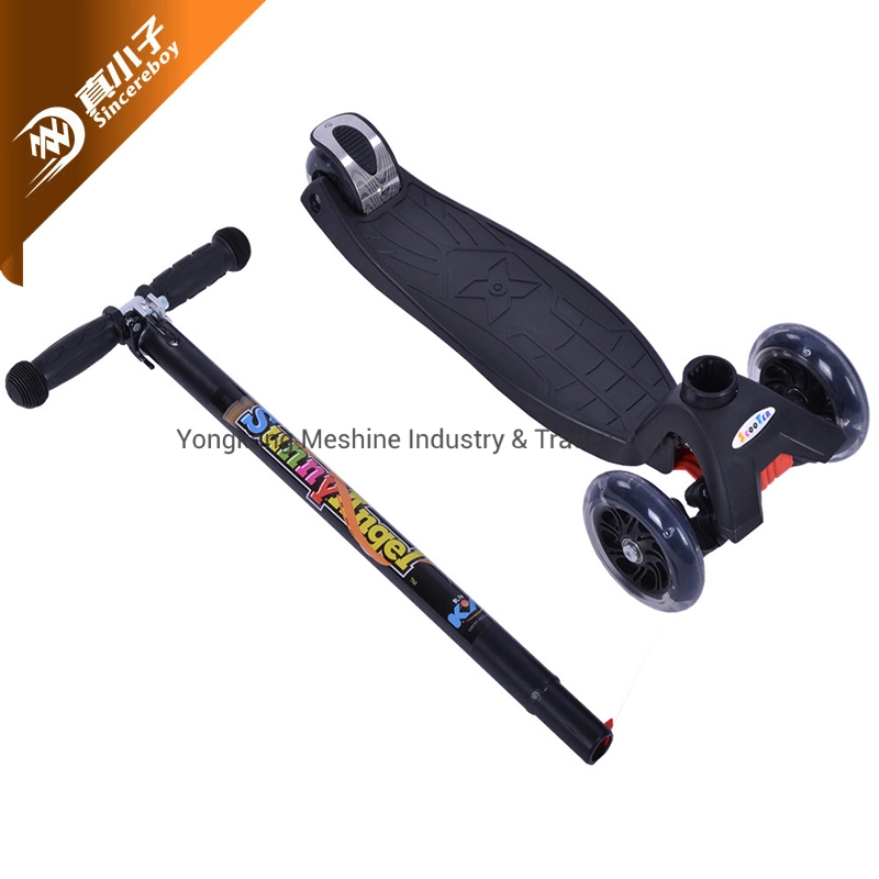 Factory Direct Wholesale/Supplier Water Transfer Graffiti Children Scooter Foldable PU Wheel Kids Scooter