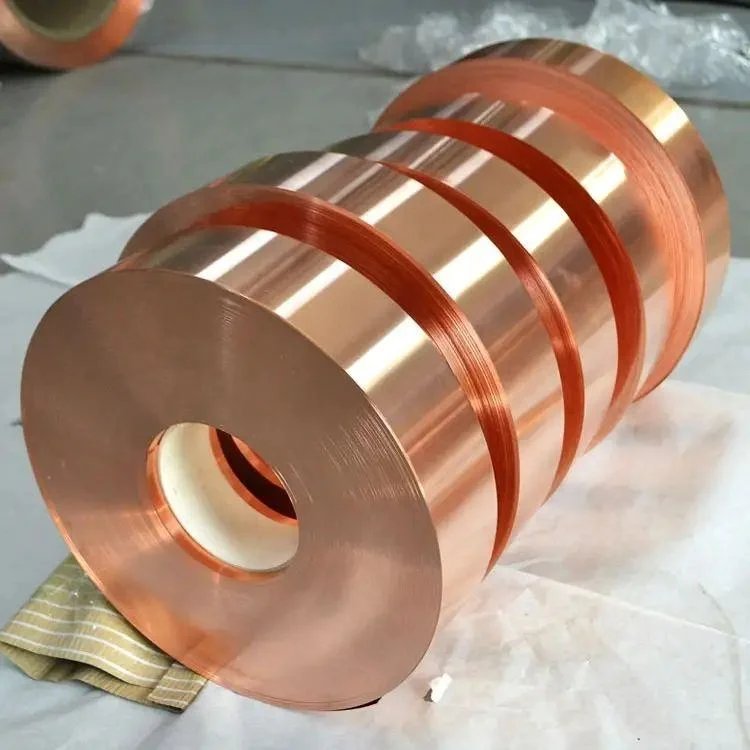 Factory C10010 Tu1 Tp1 Red Copper Brass Bronze for Ground Wire/Strip/Coil Custumizable