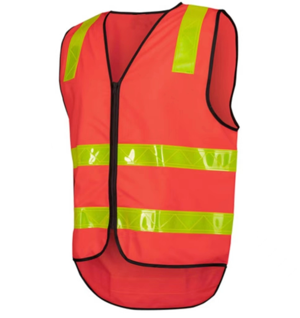 Chaleco de seguridad Hi Vis el chaleco reflectante naranja estilo carreteras Vic Workwear