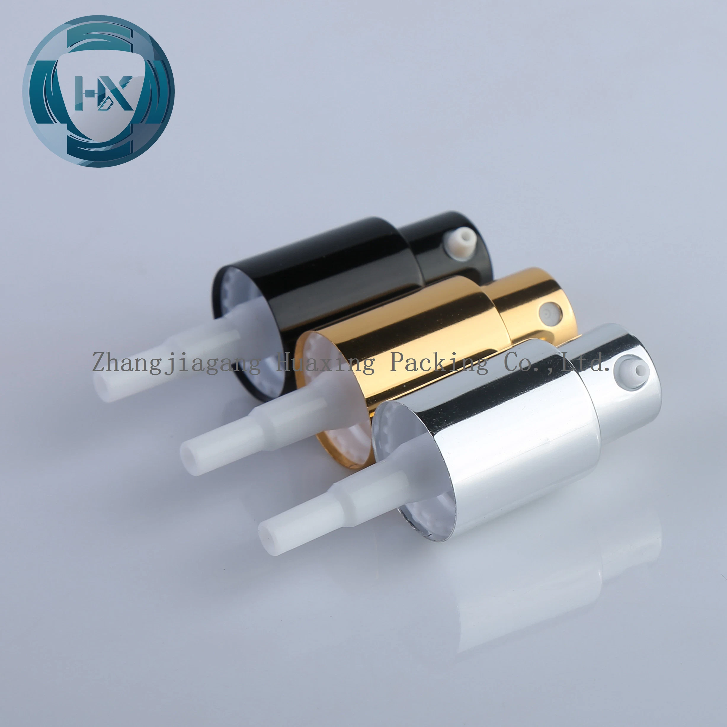 18-410, 18-415 Plastic and Aluminum Cream, Foundation, Lotion, Skin Care, Essential Oil Screw Dispenser Pump