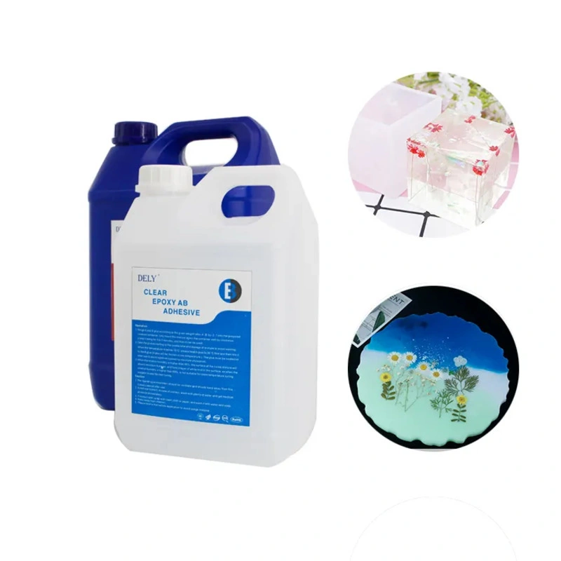 Ab Two Parts Double Component UV Epoxy Glue Liquid Cast Epoxy Resin