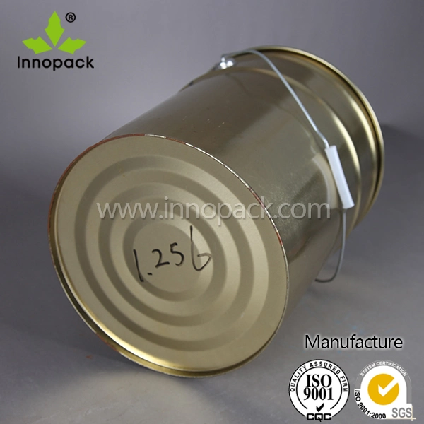 18-25L Paint Bucket with Ring Lock Lid for Paint/Chemical Oil Use