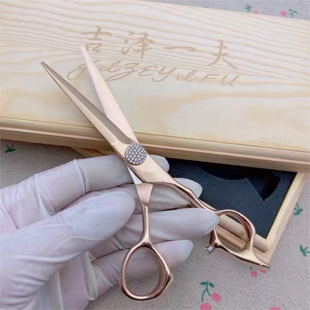 Electroplated Color Hair Scissors High quality/High cost performance Salon Barber Scissors