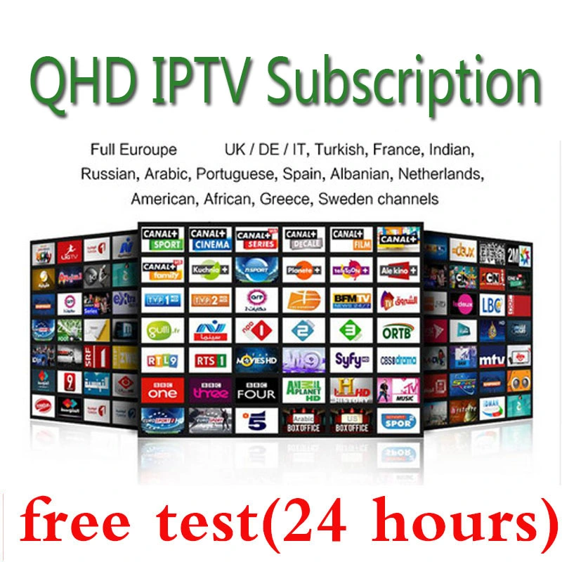 1 ano de subscrição IPTV em toda a Europa França Israel Roménia para A Android TV Box Smart TV inclui mais de 28000 canais e mais de 18000 filmes VOD