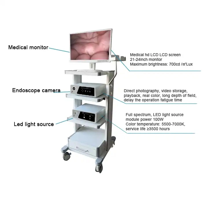 1080P CMOS Medical Camera Ent Full HD Medical Endoscope Camera System for Otolaryngology