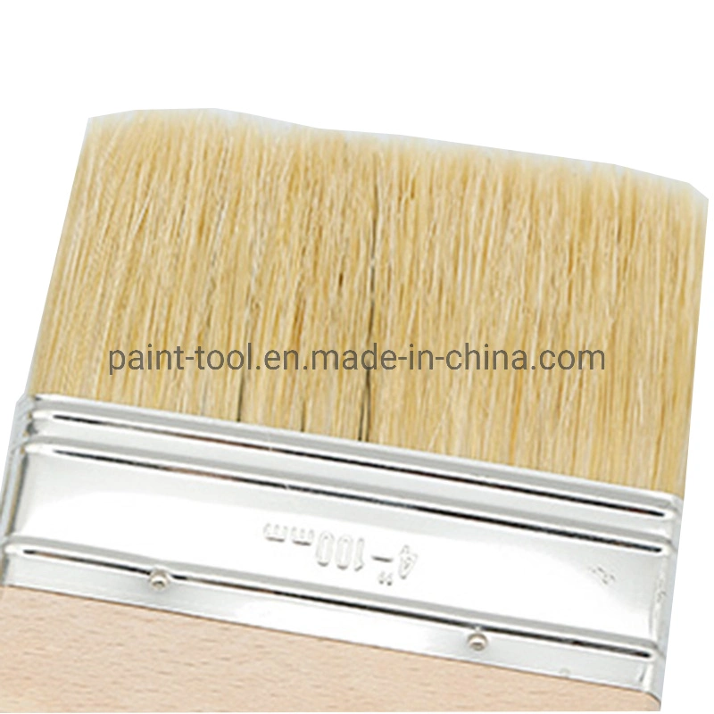 China Wholesale/Supplier High Wall Paint Brush with Wood Handle