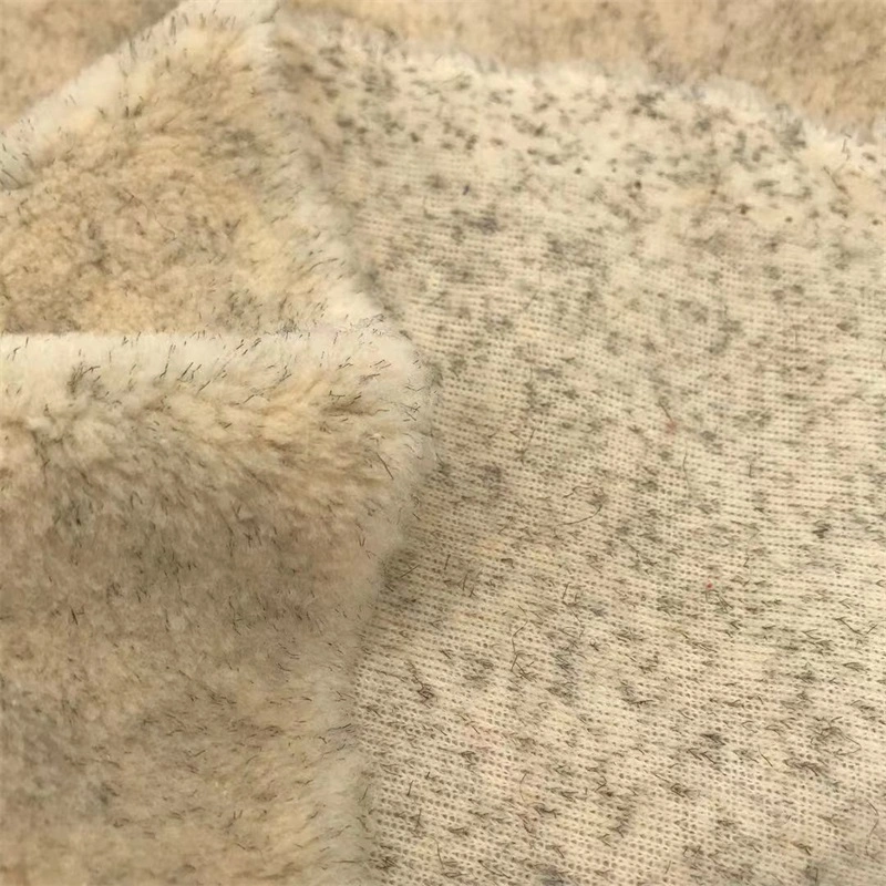 Yigao Textile Polyester Soft Warm Faux Animal Fur Fabric