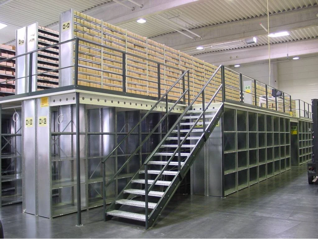 CE Steel Mezzanine Racking Floor System Modular Mezzanine Rack Floor for Sale