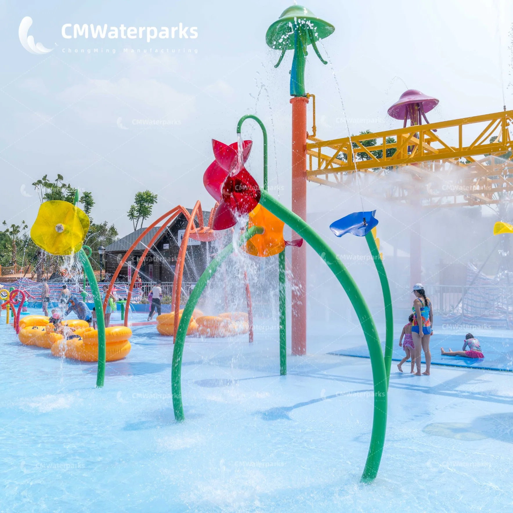 OEM Splash Pad for Water Park and Pools