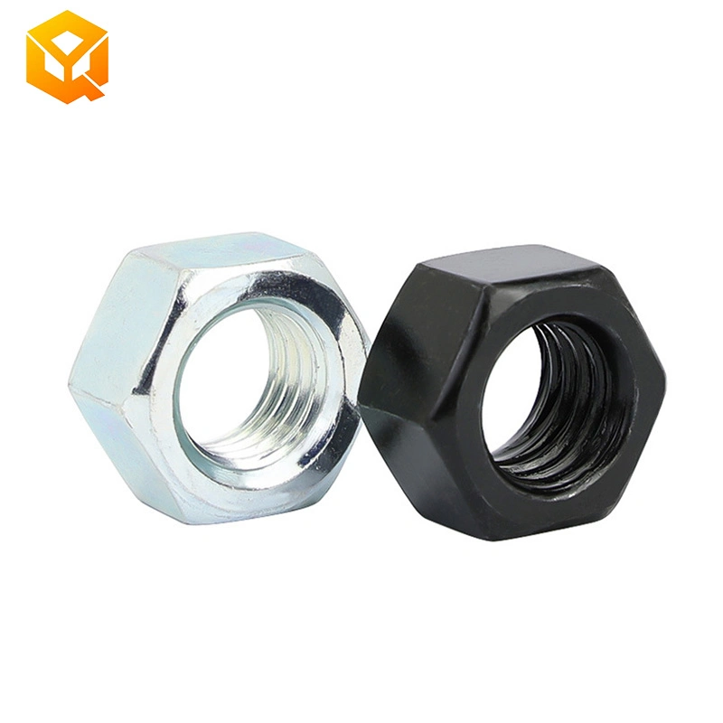 Grade 8.8 Steel DIN934 Black Hex Hexagon Nut