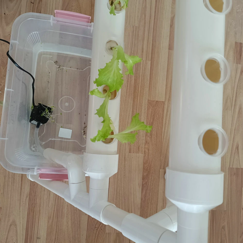 Hot Sale PVC Channel Garden Hydroponics Nft System Vertical Growing for Lettuce