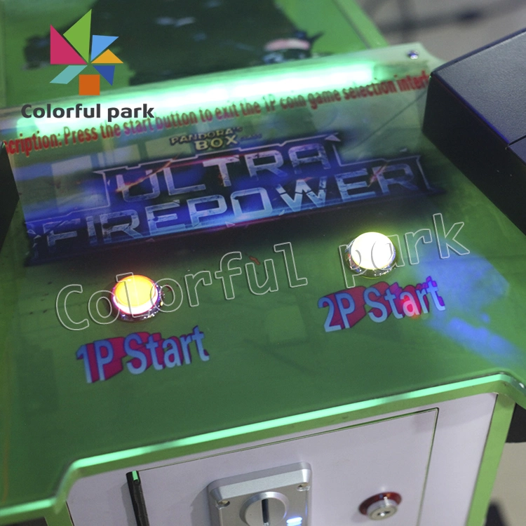 Colorful Park Indoor Playground Amusement Video Shooting Simulator Arcade Game for 2 Players