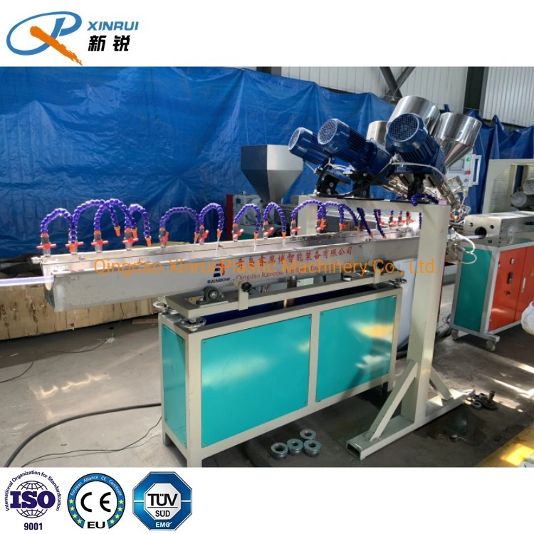 PP PE PVC Automatic Flexible Corrugated Snake Skin Gas Conduit Fire Transparent Hose Soft Irrigation Pipe Tube Making Machine PVC Fire Annihilator Hose Machine