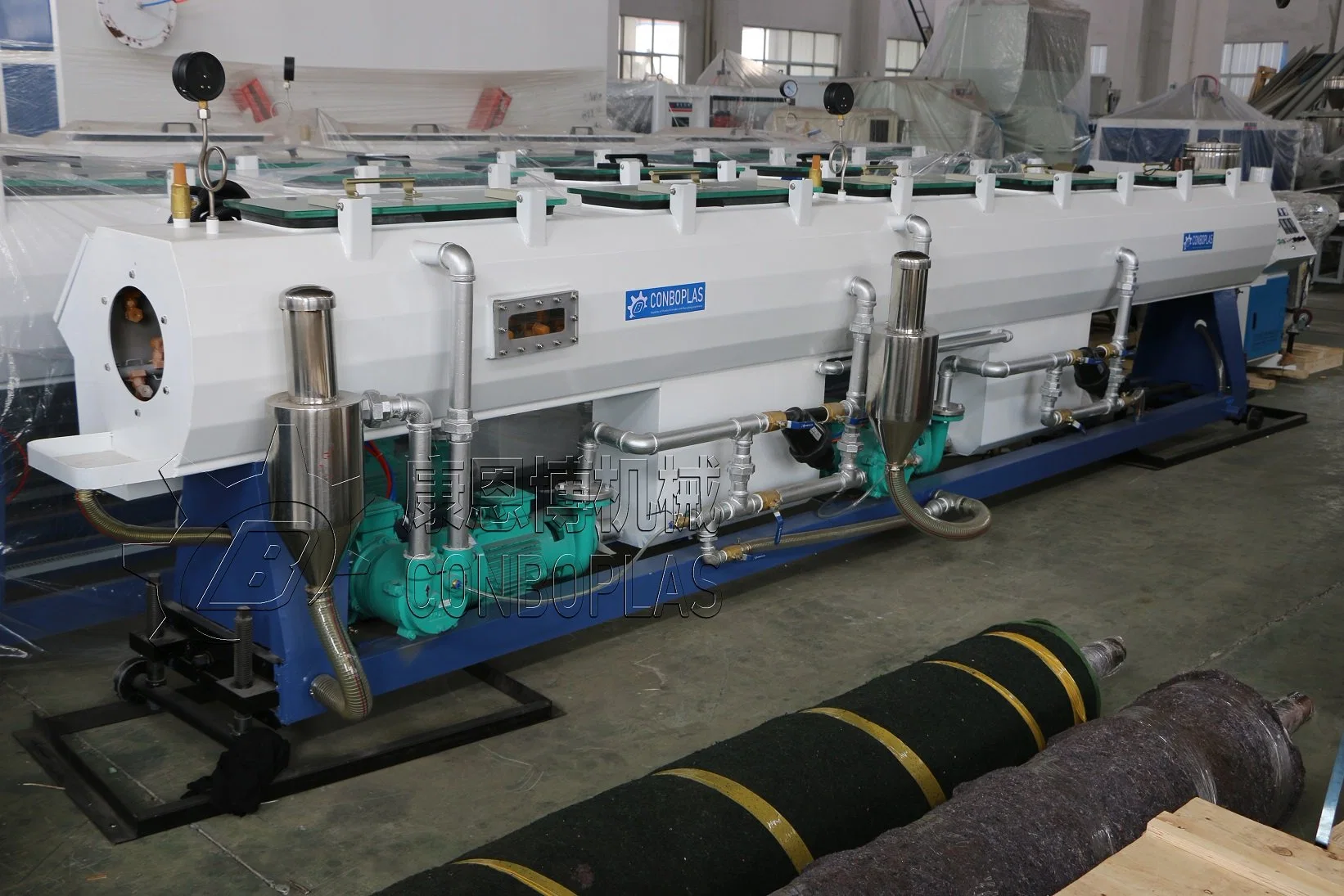 Plastic PVC UPVC CPVC Water Supply Pipe Tube Making Extruder Manufacturing Extrusion Production Equipment