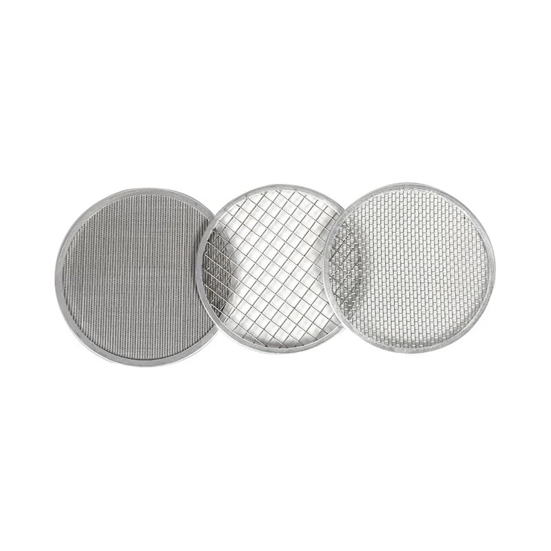 20 50 Mikron gewebte Mesh Filter Packs, Sinterrunder Schirm mit Rahmen, Edelstahl Filter Mesh Disc