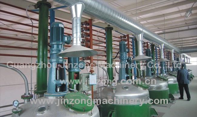 Guangzhou Jinzong Machinery Stainless Steel 18tons Reactor Stirred Tank