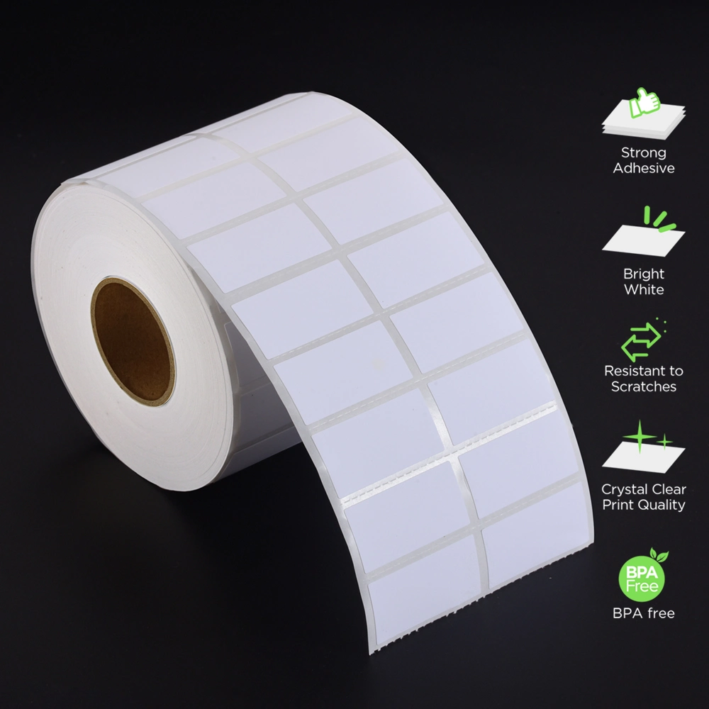 Matte White Rightint Label Material for Printer Adhesive Inkjet PP