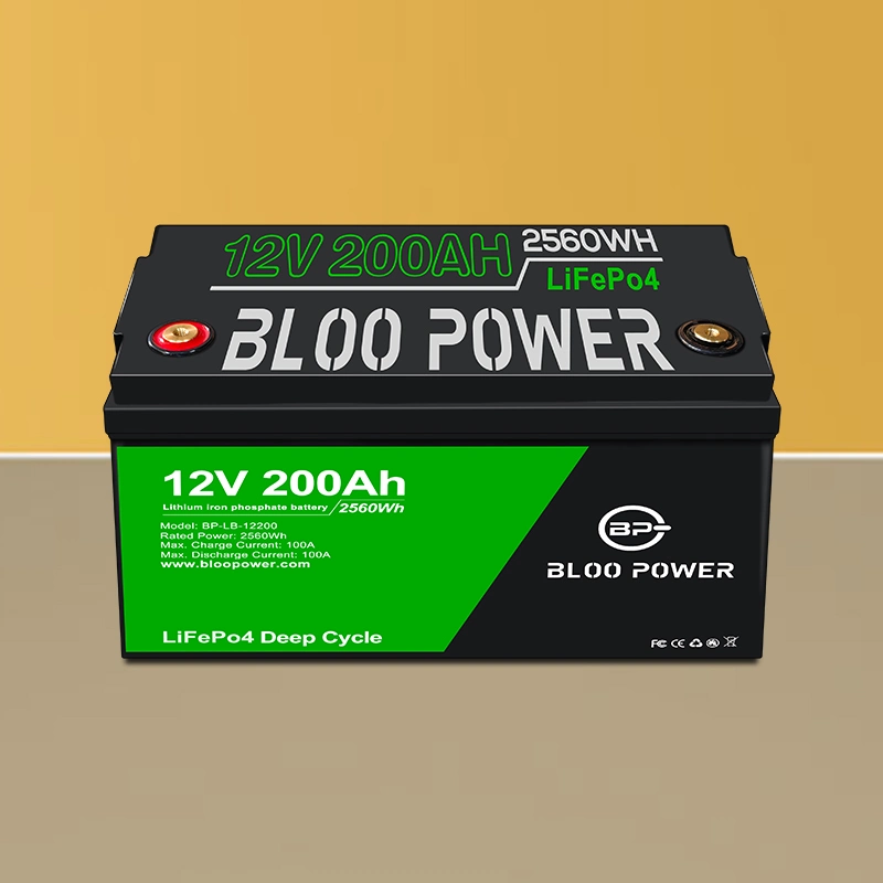 Bloopower 12 24 48 Volt Li-ion Li Ion Cell Batteries Pack for Electric Concrete Mixer Truck Muck Spray Fire Foam Ice Cream Cart Lithium Battery