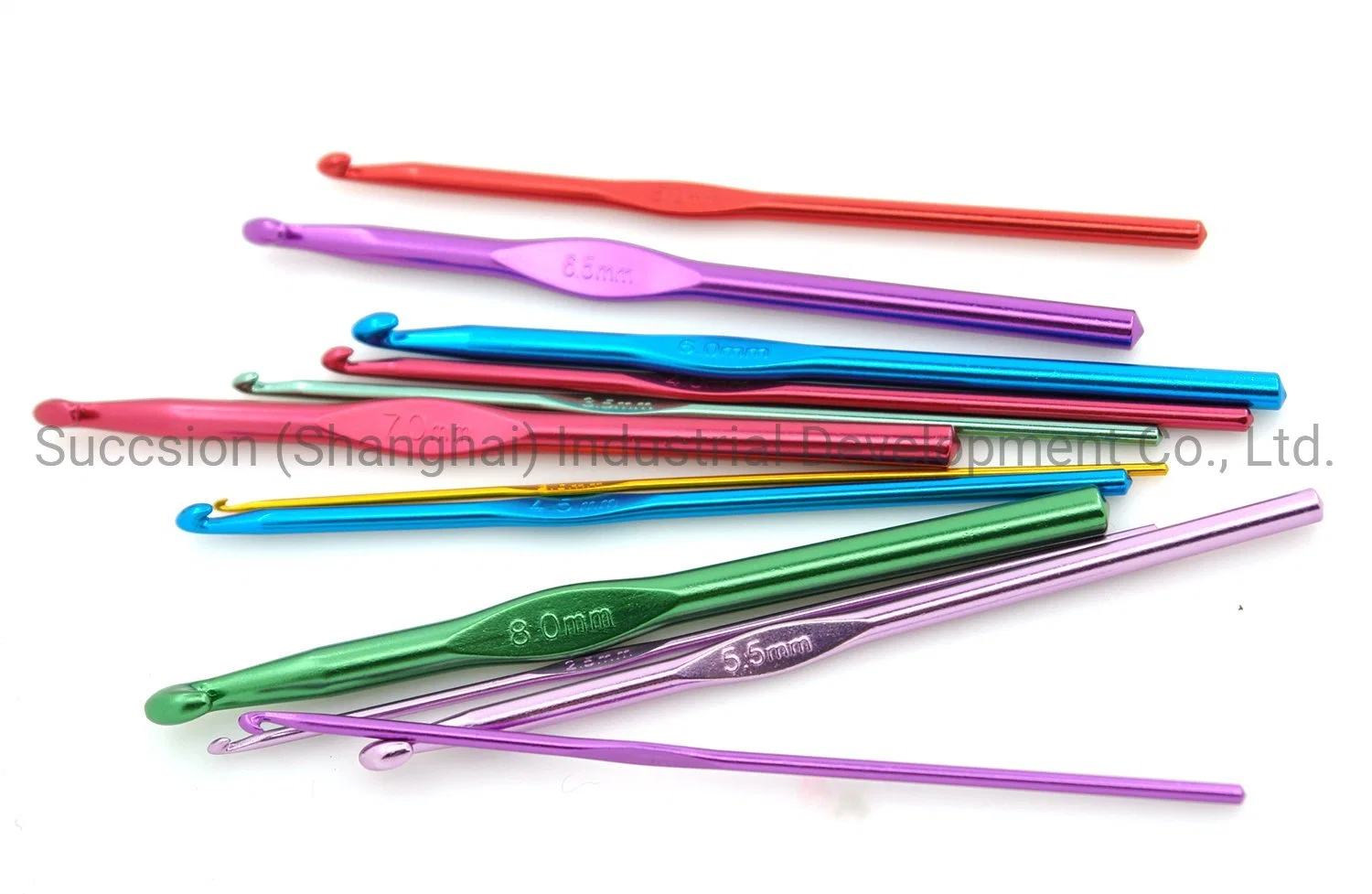 Venta al por mayor Crochet Hook aluminio Crochet Hook Kit Crochet Aguja