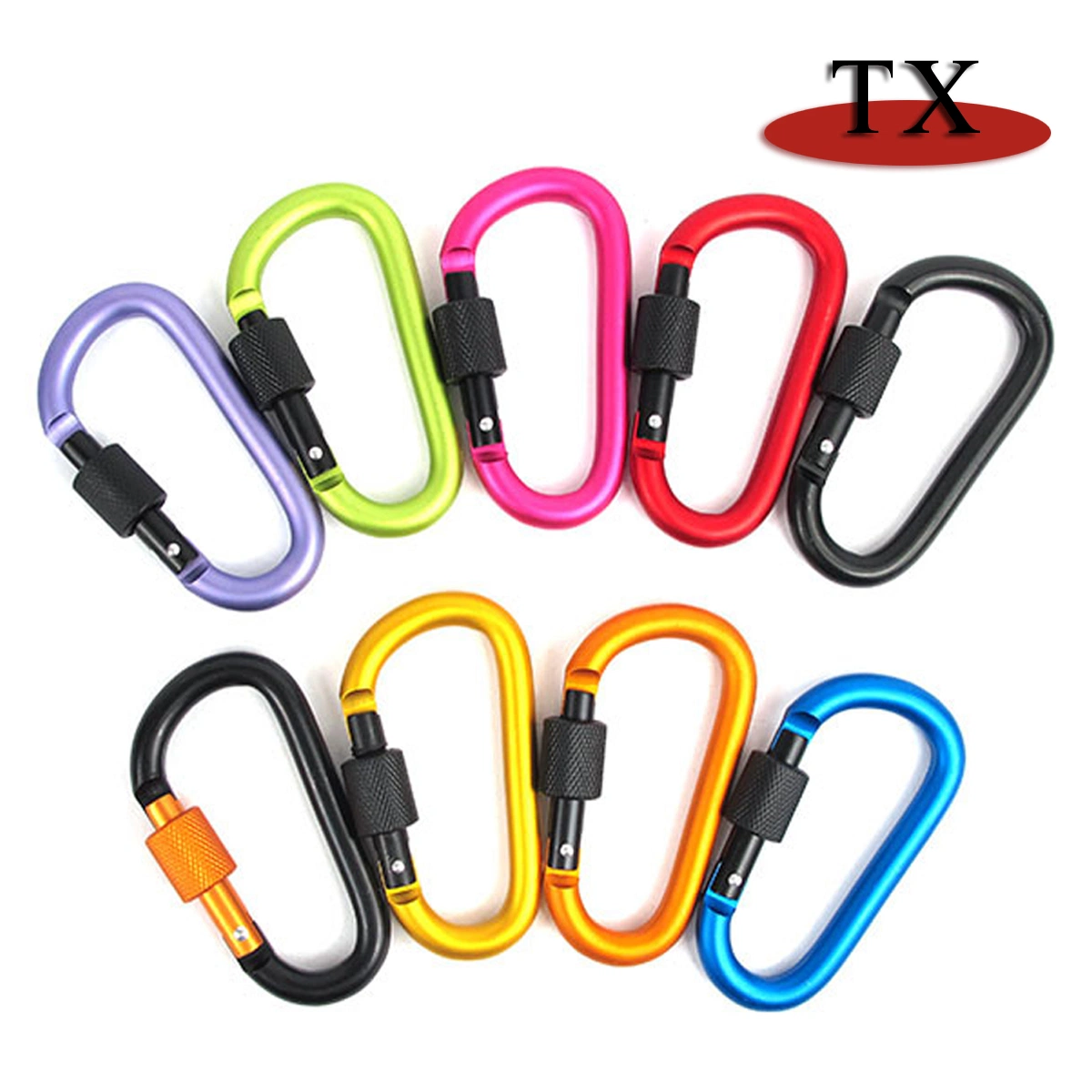 High quality/High cost performance  Gourd-Shaped Carabiner Aluminum Alloy Hanging Water Buckle