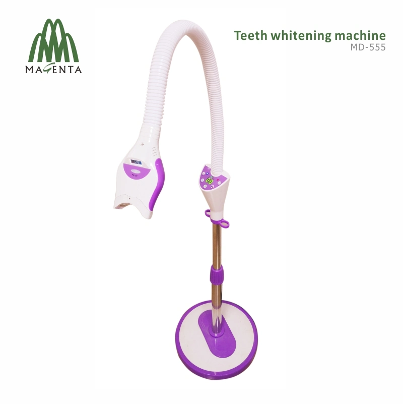 Blanqueamiento Dental láser instrumentos con azul/violeta/Luz Roja