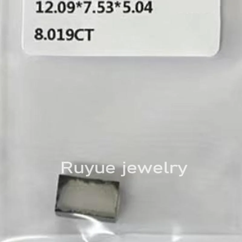 Hpht/ECV 12,8CT Vs Color Blanco/Igi Gia Informe Personalizar la boda Anillos Pendientes collares joyas de diamantes de áspero Lab