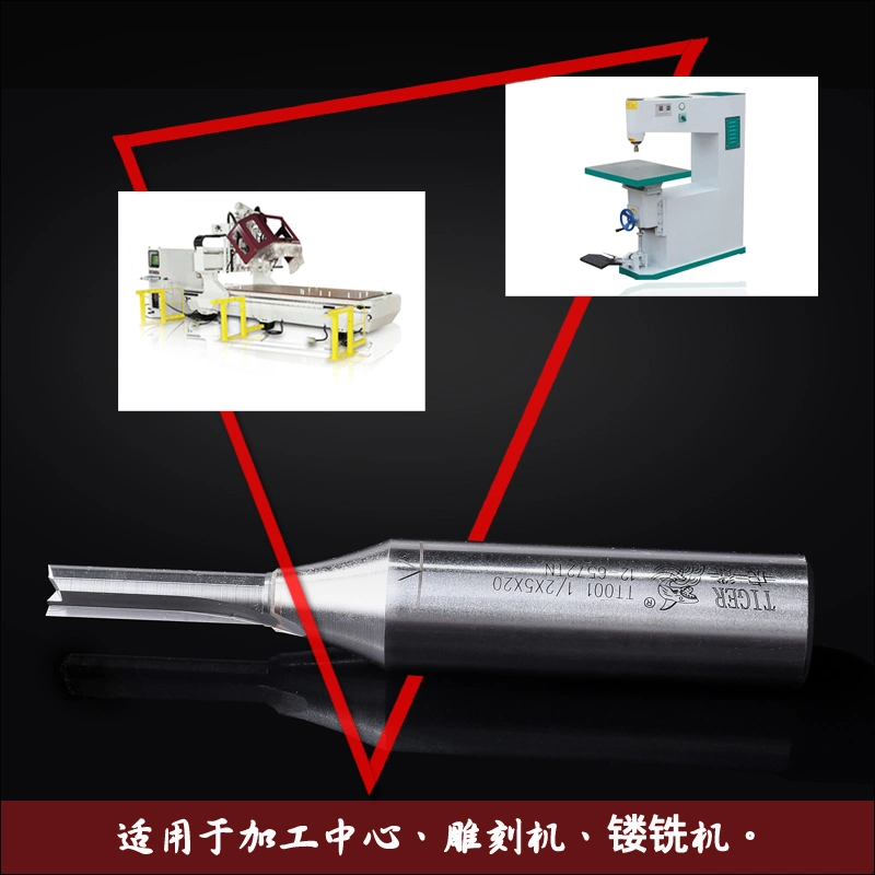 Tiger T007 Tct Carbide Straight Bit for MDF, Plywood Cutting