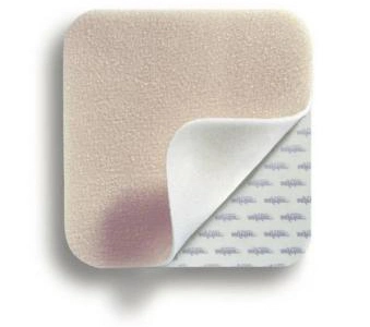 Fournitures médicales pansement en mousse de silicone facile à observer sans bordure Pour la surface de la plaie de recouvrement