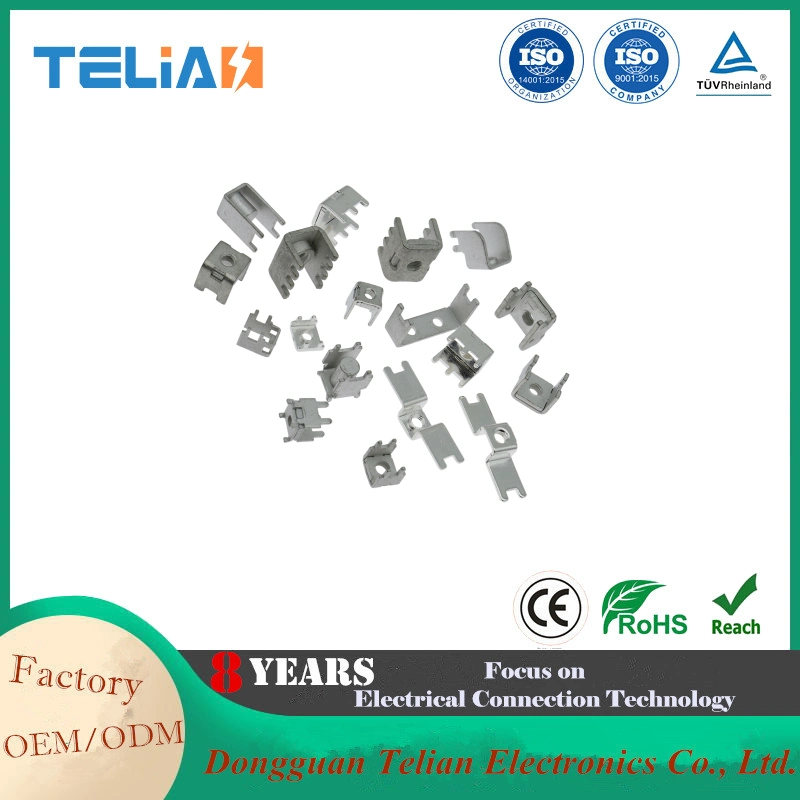 M6 Welding Terminal Tin Plated Soldering Tab Terminal PCB Screw Terminal Pure Copper Tinned Six Pins Wire Connector