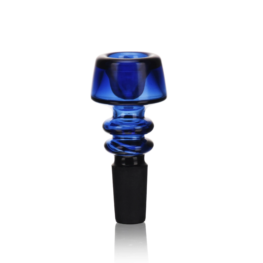 Esigo nuevo diseño de vidrio grueso Slime tabaco Shisha Hookah Diapositiva Color Cristal Accesorios para fumar hierba seca