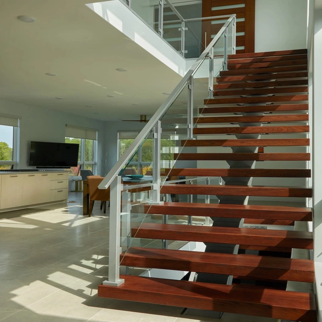 Customized Design Outdoor/Indoor Stainless Steel Straight Staircase