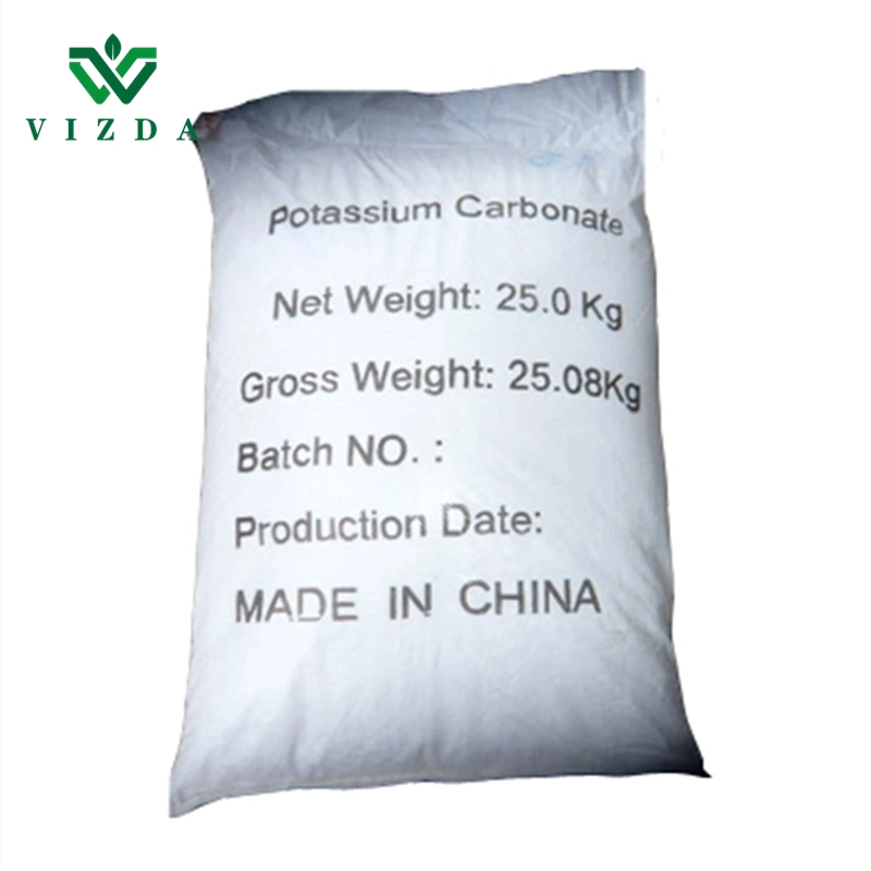 Friendly and High Purity Raw Materials Food Additive Potassium Carbonate