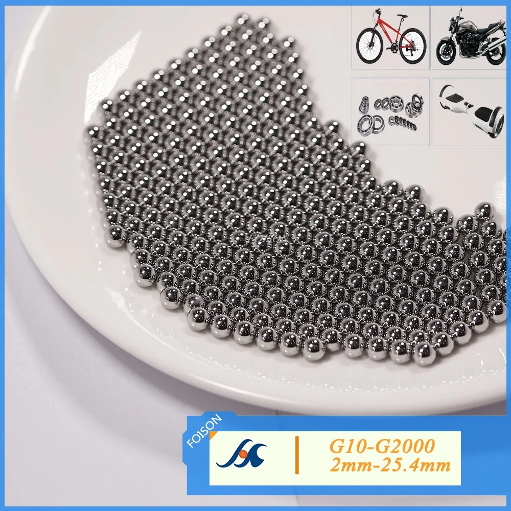 Bicicleta de bolas de acero de carbono (2mm-25.4mm) G100-G1000 de grado, utilizado para la moto, Auto Parts