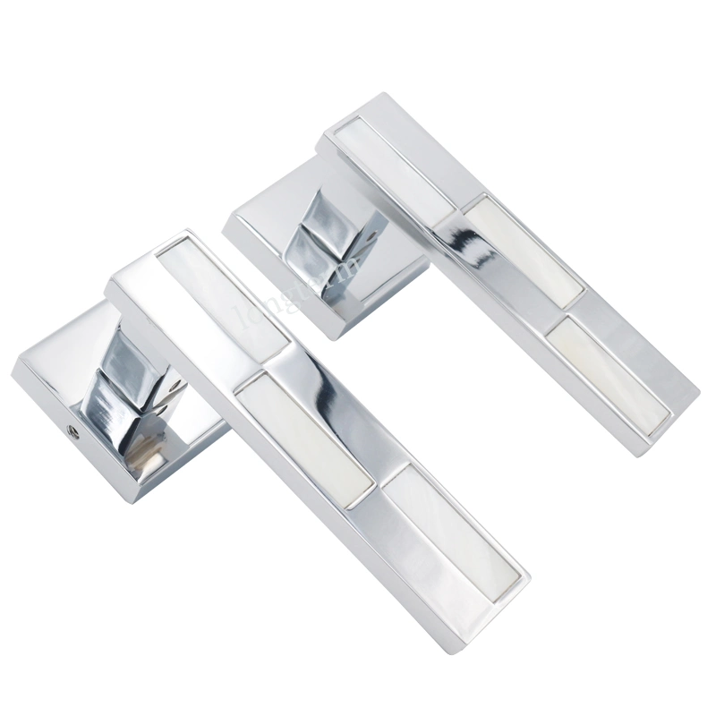 Separate Furniture Locks Decorate Bathroom Door Locks with Zinc Alloy and Plastic Piece