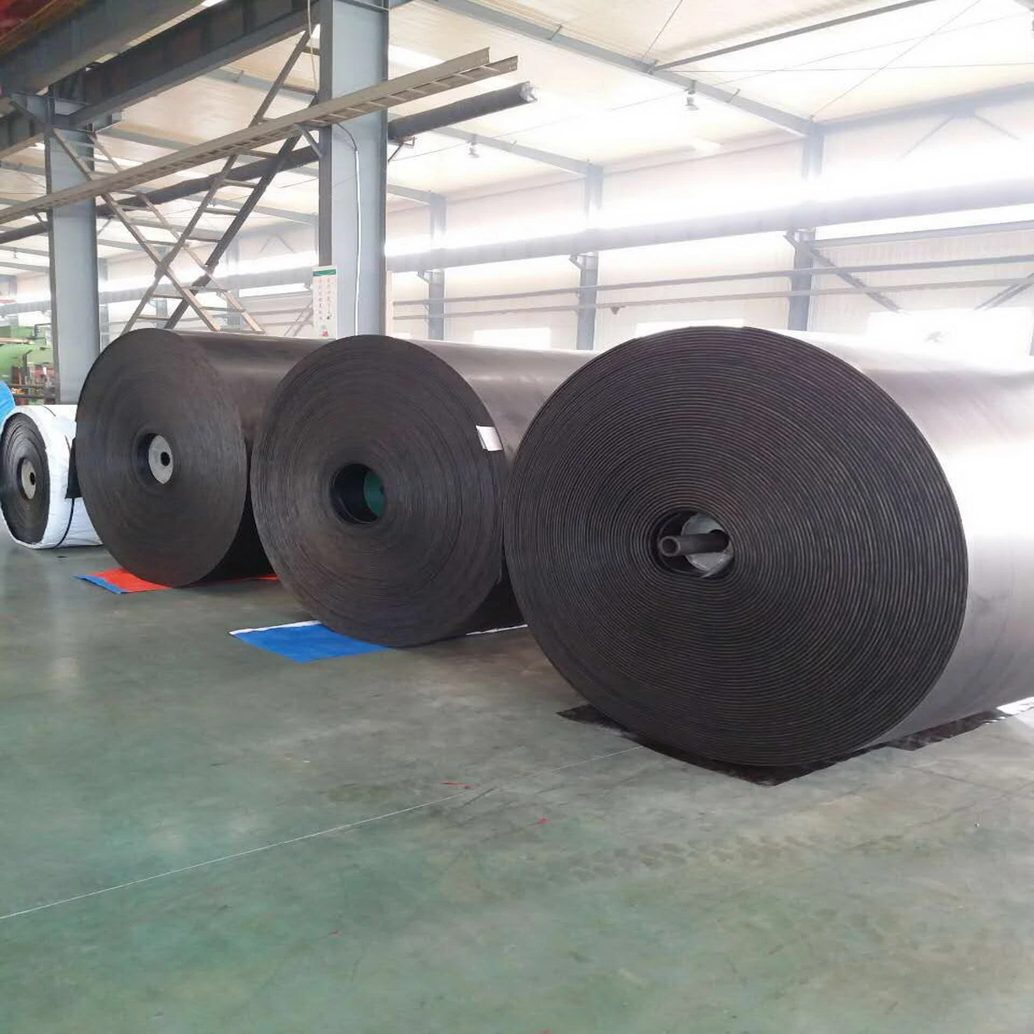 Tear Resistant Rubber Belt DIN 22102 Y Grade Rubber Conveyor Belt