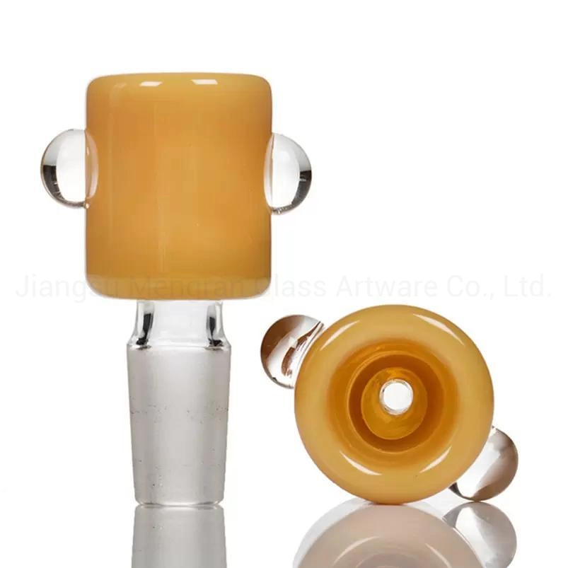 Modische Raucher-Set Orange Glas Cone Bowl Rauchen Zubehör Rauchen Wasserleitung