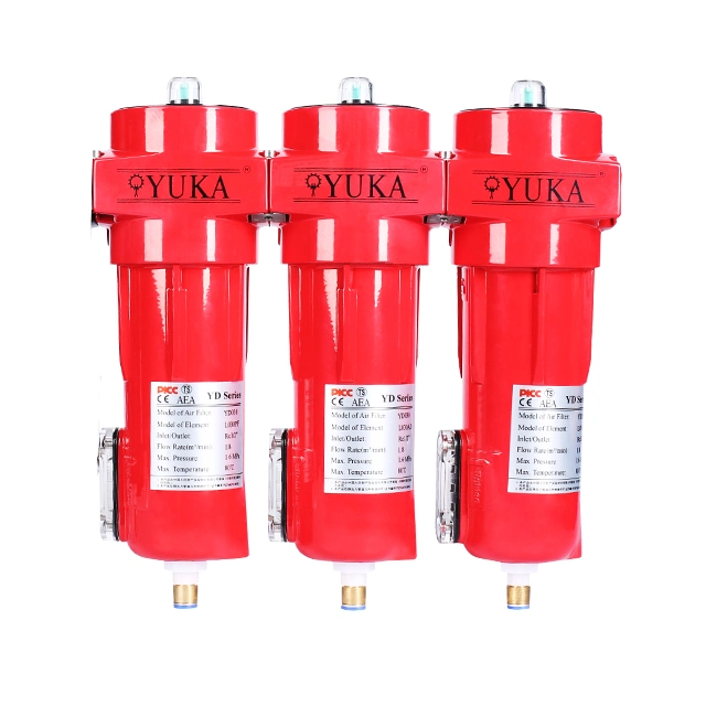 Factory Price Compressor Pneumatic Filter with Light Weight