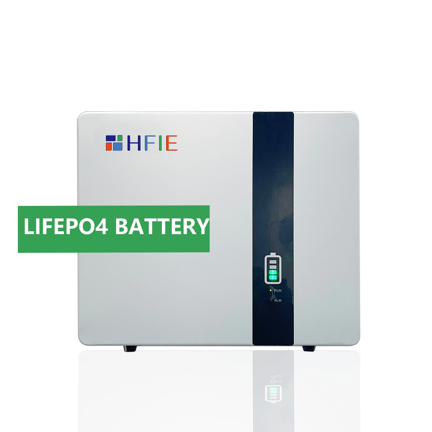 Hfie BMS de ciclo profundo Baja tensión 51,2V 100ah 5kwh pared Litio Powerwall almacenamiento de energía solar para el sistema de híbridos IP65 agua Batería doméstica