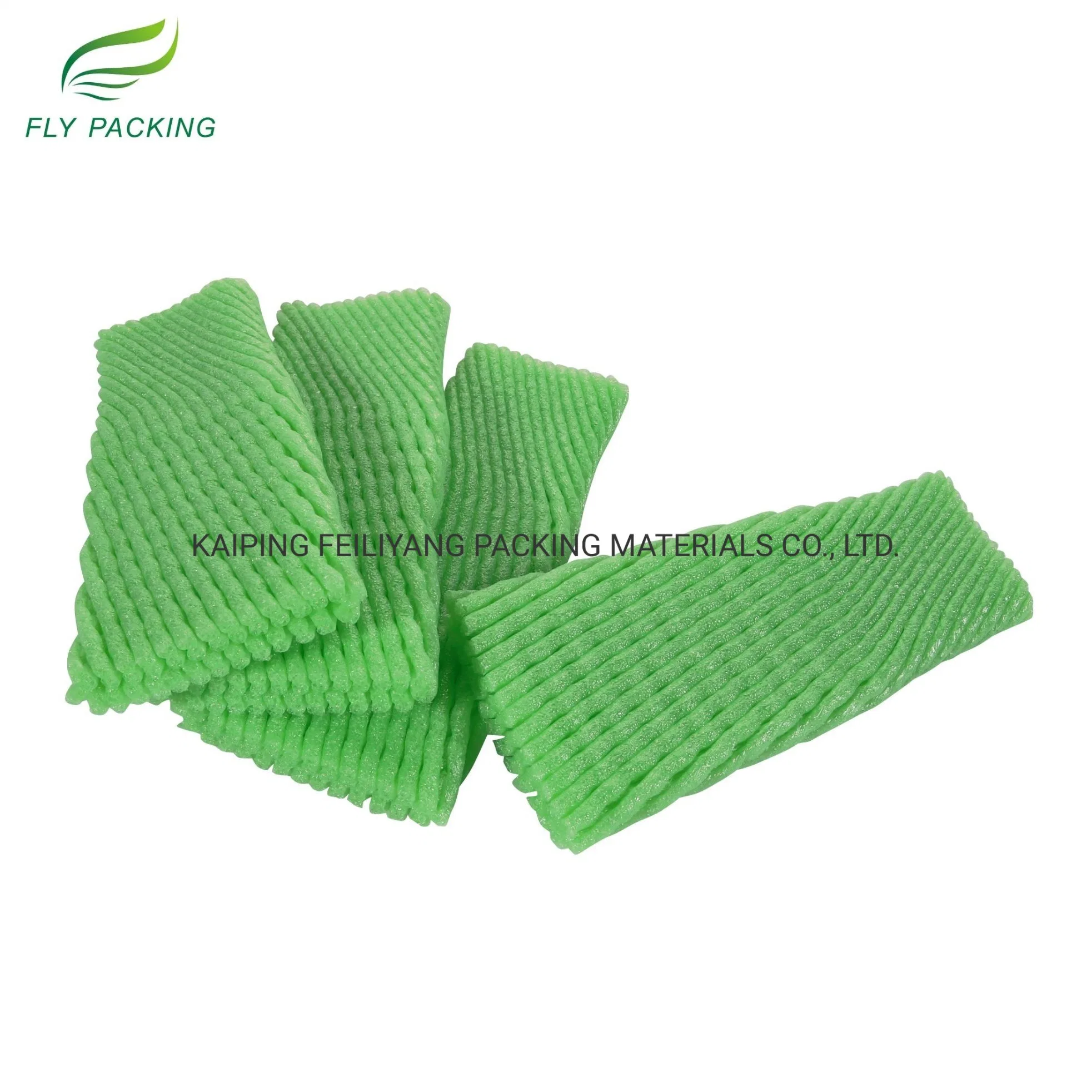 Sample Customization High Elastic Red Wine Bottle Cushioning Single Layer Tapered Foam Net