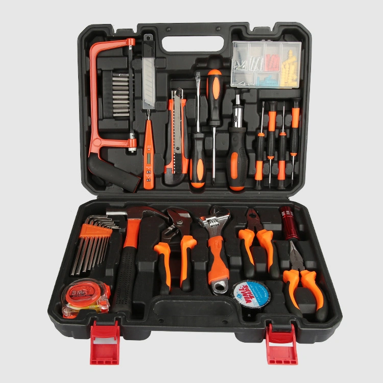 102PCS Electrician Woodworking Tool Combination Set Household Wrench Hammer Saw Pliers Screwdriver Hardware Repair Tool Set