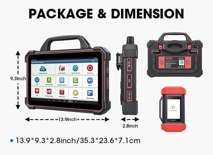 100% original Universal Nuevo lanzamiento X431 Pad VII X-431 Pad 431 Pad7 X 7 ECU Coding Car con Adas OBD 2 Diagnóstico del escáner herramienta de exploración Diagnóstico de la máquina de exploración