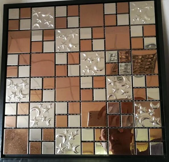 Los productos de acero inoxidable mayorista China mosaicos de vidrio