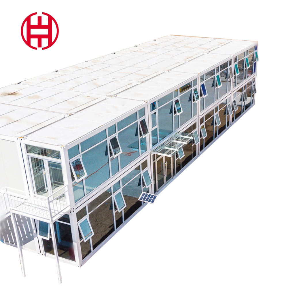 Sandwich Panel Warehouse Hebei Tiny Portable Container House Hq40-12sets